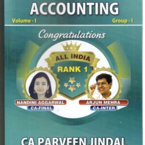 CA Inter Accounting & Advanced Accounting by CA Parveen Jindal