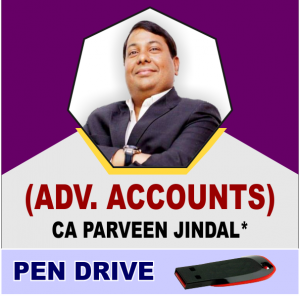 CA Inter Advanced Accounting by CA Parveen Jindal – Pendrive 3 Years