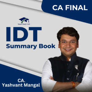 CA Final Indirect Tax Laws By CA. Yashvant Mangal