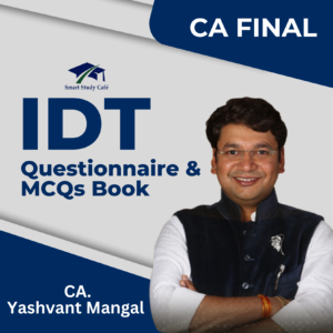 CA Final Indirect Tax Laws (IDT) Questionnaire And MCQs Book 7th Edition By CA Yashvant Mangal